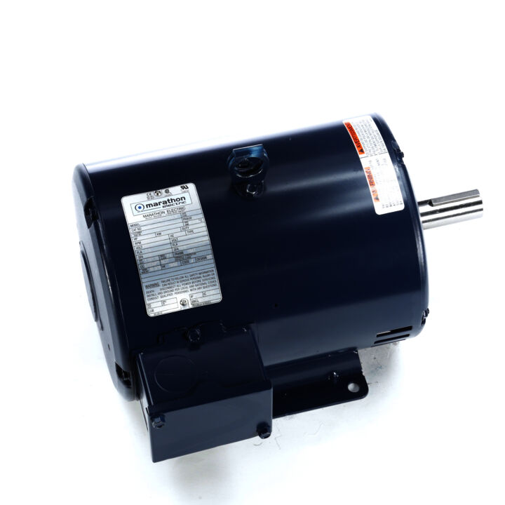 Multispeed Motor, 5 & 1.25 HP, 3 Ph, 60 & 60 Hz, 460 & 460 V, 1800 & 1800 RPM, 184T Frame, DP