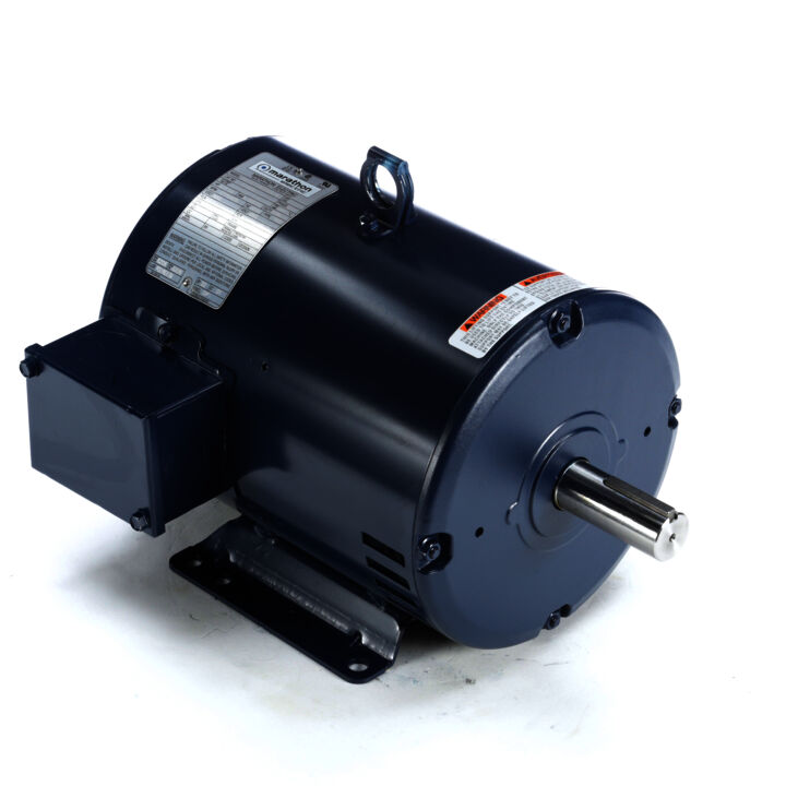 Multispeed Motor, 5 & 1.25 HP, 3 Ph, 60 & 60 Hz, 460 & 460 V, 1800 & 1800 RPM, 184T Frame, DP