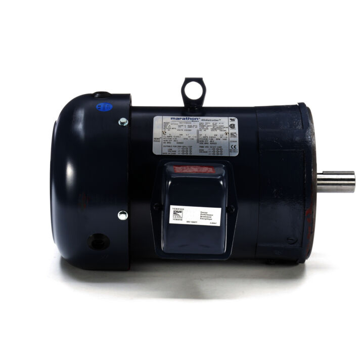 General Purpose Motor, 5 & 3 HP, 3 Ph, 60 & 50 Hz, 230/460 & 190/380 V, 1800 & 1500 RPM, 184TC Frame, TEFC