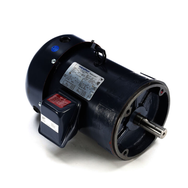General Purpose Motor, 5 & 3 HP, 3 Ph, 60 & 50 Hz, 230/460 & 190/380 V, 1800 & 1500 RPM, 184TC Frame, TEFC
