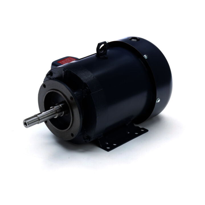 Close-Coupled Pump Motor, 5 & 3 HP, 3 Ph, 60 & 50 Hz, 230/460 & 190/380 V, 3600 & 3000 RPM, 184JM Frame, TEFC