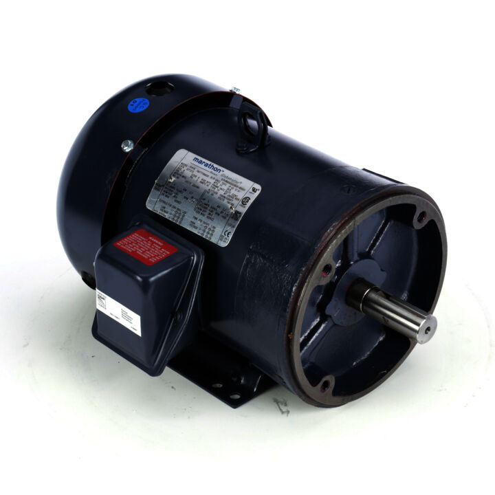 General Purpose Motor, 5 & 3 HP, 3 Ph, 60 & 50 Hz, 230/460 & 190/380 V, 1800 & 1500 RPM, 184TC Frame, TEFC