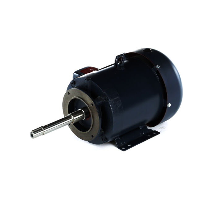 Close-Coupled Pump Motor, 5 HP, 3 Ph, 60 Hz, 575 V, 1800 RPM, 184JP Frame, TEFC