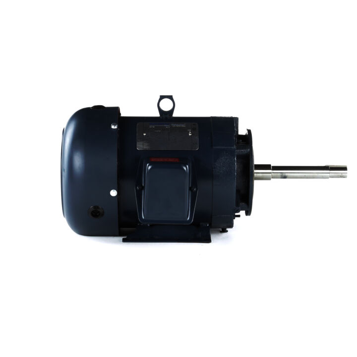 Close-Coupled Pump Motor, 5 HP, 3 Ph, 60 Hz, 575 V, 1800 RPM, 184JP Frame, TEFC