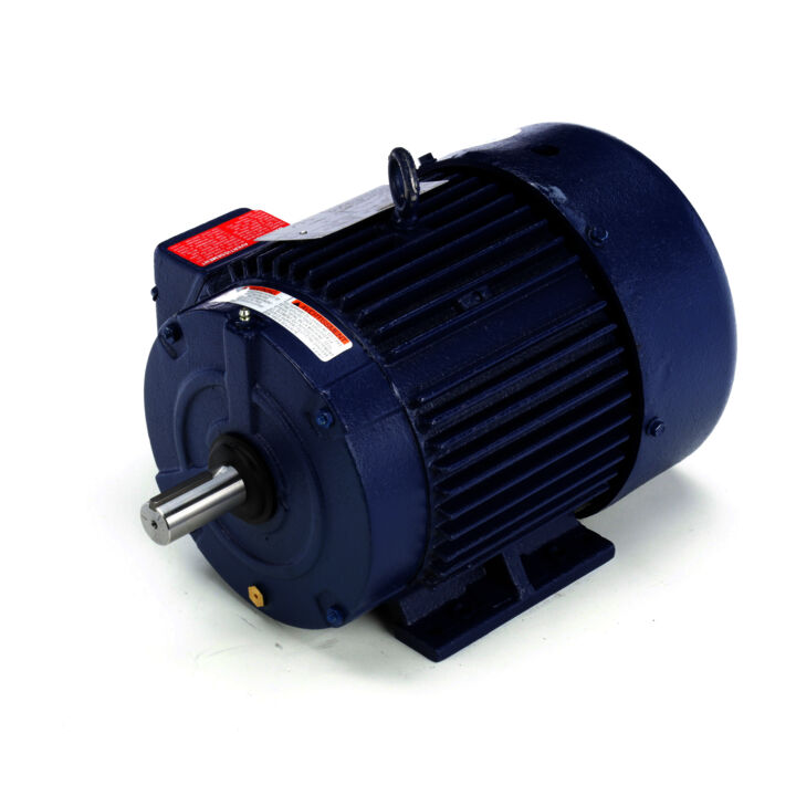 Severe Duty Motor, 5 HP, 3 Ph, 60 Hz, 460 V, 3600 RPM, 184T Frame, TEFC