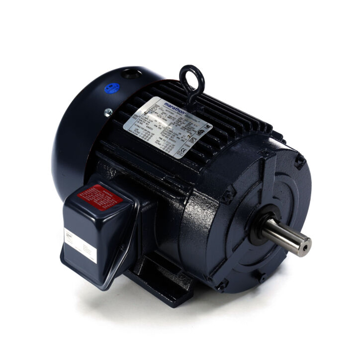 General Purpose Motor, 5 & 3 HP, 3 Ph, 60 & 50 Hz, 230/460 & 190/380 V, 3600 & 3000 RPM, 184T Frame, TEFC