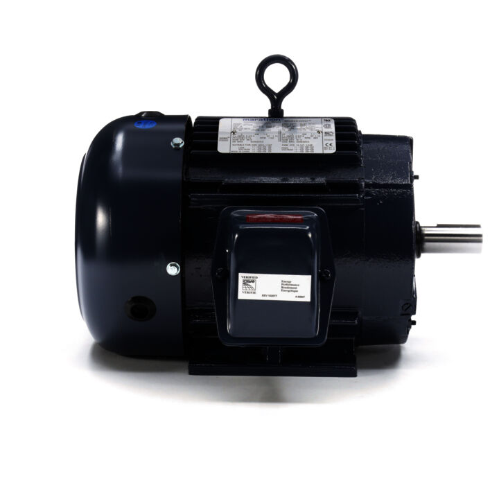 General Purpose Motor, 2 & 1.50 HP, 3 Ph, 60 & 50 Hz, 230/460 & 190/380 V, 1200 & 1000 RPM, 184T Frame, TEFC