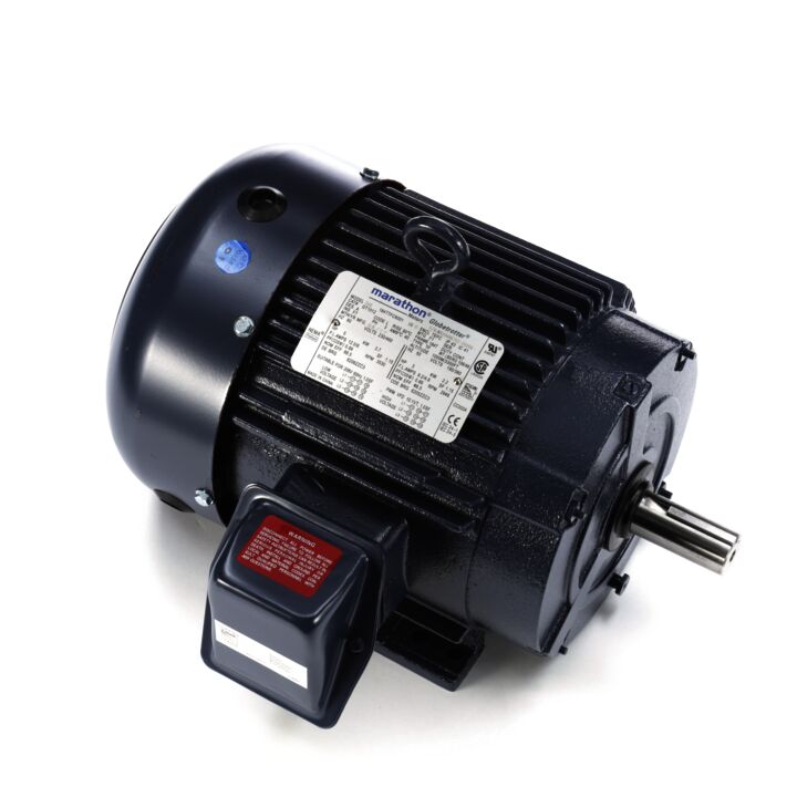 General Purpose Motor, 5 & 3 HP, 3 Ph, 60 & 50 Hz, 230/460 & 190/380 V, 3600 & 3000 RPM, 184T Frame, TEFC