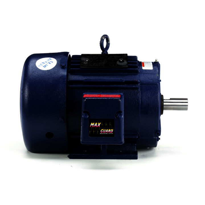 Severe Duty Motor, 5 HP, 3 Ph, 60 Hz, 460 V, 3600 RPM, 184T Frame, TEFC