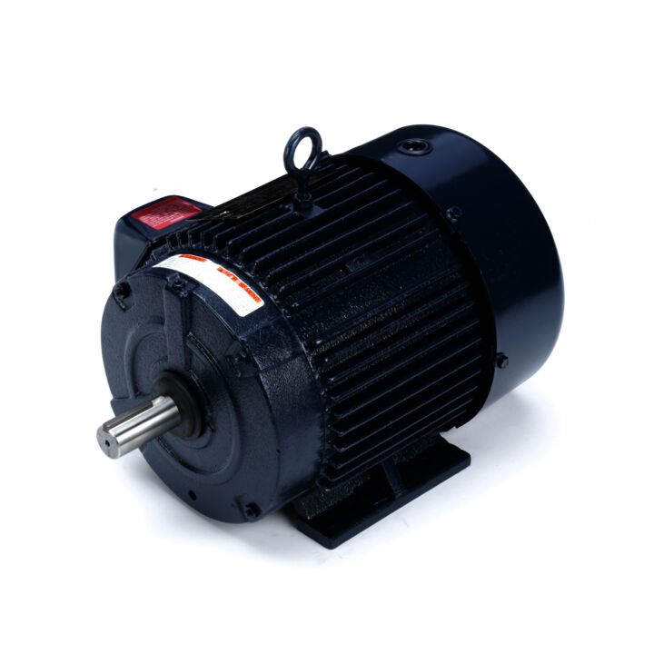 General Purpose Motor, 1.50 & 1 HP, 3 Ph, 60 & 50 Hz, 230/460 & 190/380 V, 900 & 750 RPM, 184T Frame, TEFC