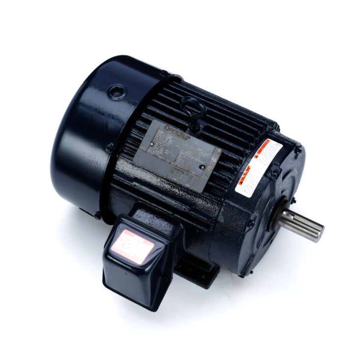 General Purpose Motor, 1.50 & 1 HP, 3 Ph, 60 & 50 Hz, 230/460 & 190/380 V, 900 & 750 RPM, 184T Frame, TEFC