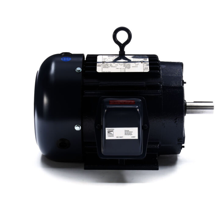General Purpose Motor, 5 HP, 3 Ph, 60 Hz, 575 V, 1800 RPM, 184T Frame, TEFC