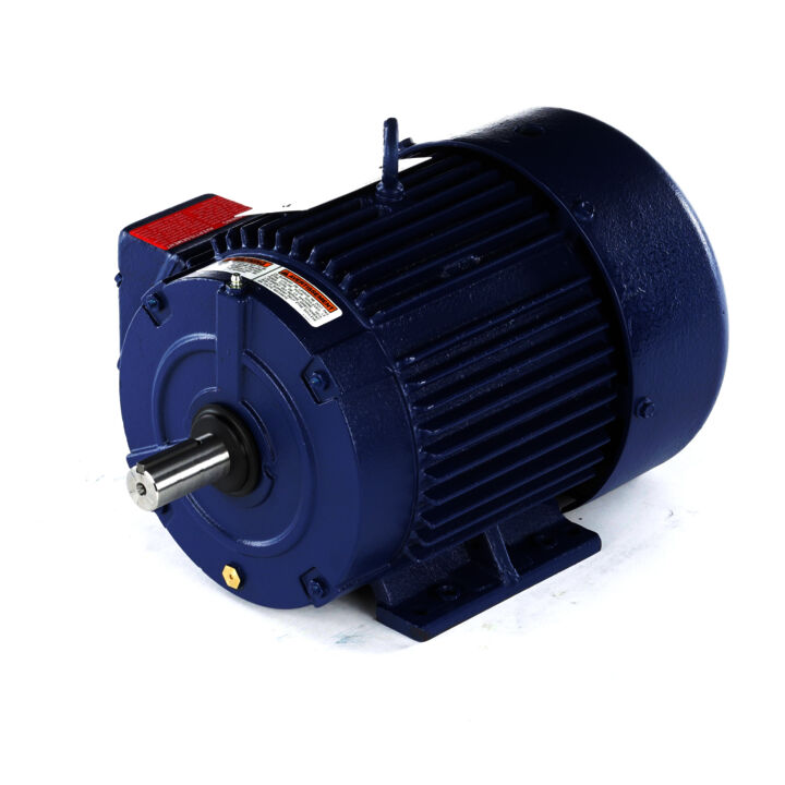 Severe Duty Motor, 5 HP, 3 Ph, 60 Hz, 575 V, 1800 RPM, 184T Frame, TEFC