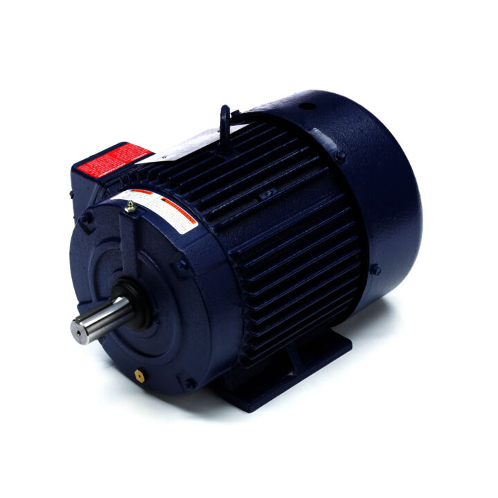 Severe Duty Motor, 5 HP, 3 Ph, 60 Hz, 460 V, 1800 RPM, 184T Frame, TEFC