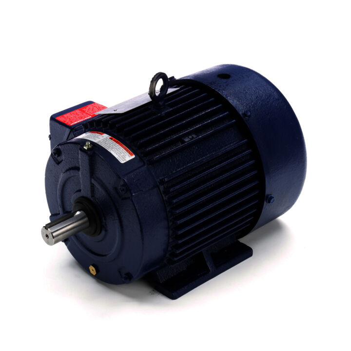 Severe Duty Motor, 5 HP, 3 Ph, 60 Hz, 230/460 V, 3600 RPM, 184T Frame, TEFC