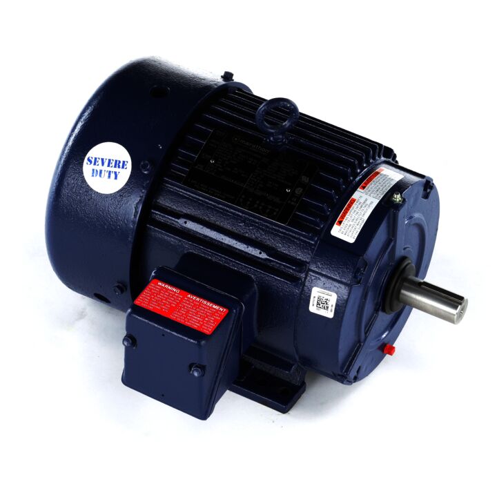 Cooling Tower Motor, 3 & 0.75 HP, 3 Ph, 60 & 60 Hz, 460 & 460 V, 1800 & 1800 RPM, 184T Frame, TEFC