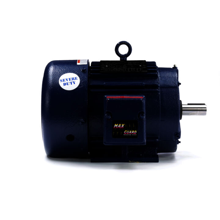 Severe Duty Motor, 5 HP, 3 Ph, 60 Hz, 230/460 V, 1800 RPM, 184T Frame, TEFC