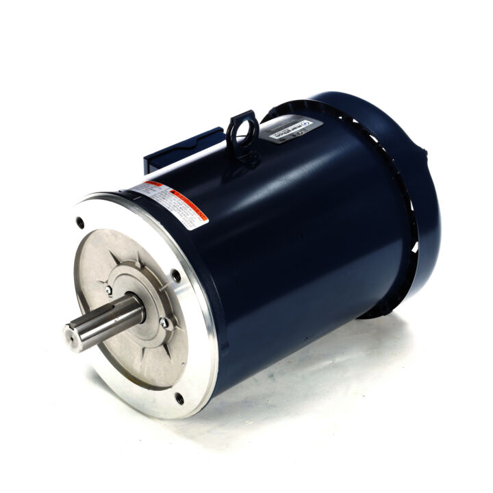 General Purpose Motor, 5 & 3 HP, 3 Ph, 60 & 50 Hz, 230/460 & 190/380 V, 3600 & 3000 RPM, 184TC Frame, TEFC