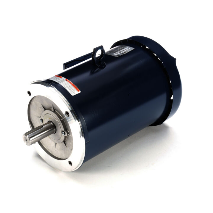 General Purpose Motor, 7.50 & 5 HP, 3 Ph, 60 & 50 Hz, 230/460 & 190/380 V, 3600 & 3000 RPM, 184TC Frame, TEFC