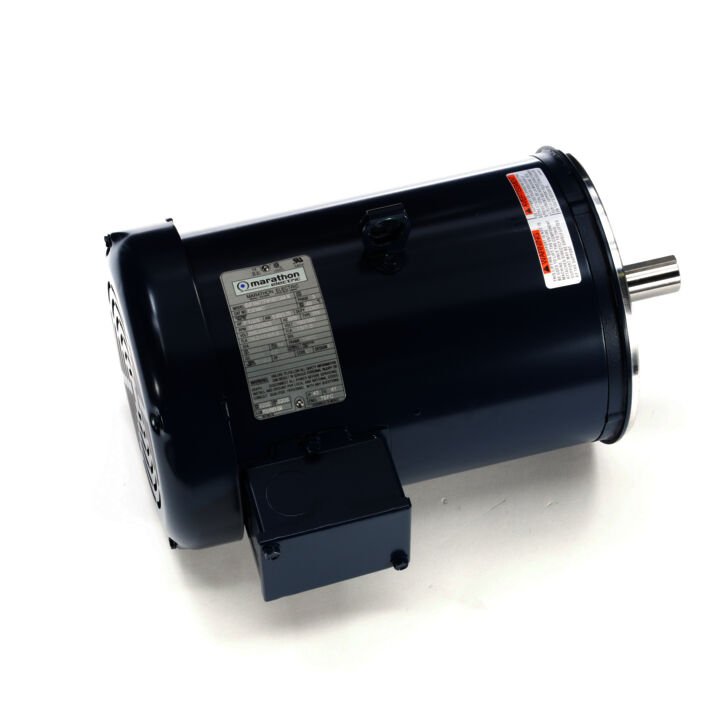 General Purpose Motor, 7.50 & 5 HP, 3 Ph, 60 & 50 Hz, 208-230/460 & 190/380 V, 3600 & 3000 RPM, 184TC Frame, TEFC