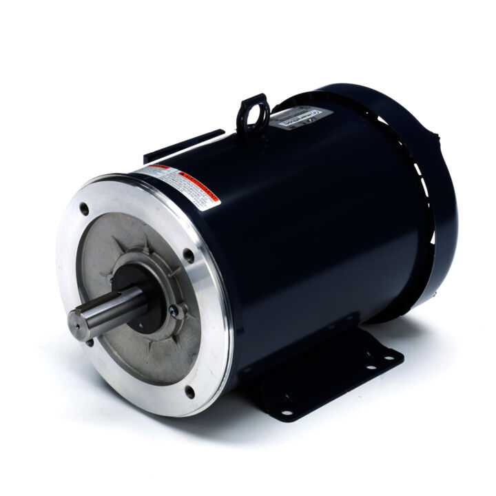 General Purpose Motor, 5 & 3 HP, 3 Ph, 60 & 50 Hz, 230/460 & 190/380 V, 3600 & 3000 RPM, 184TC Frame, TEFC