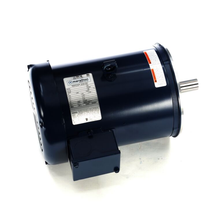 General Purpose Motor, 5 & 3 HP, 3 Ph, 60 & 50 Hz, 230/460 & 190/380 V, 3600 & 3000 RPM, 184TC Frame, TEFC