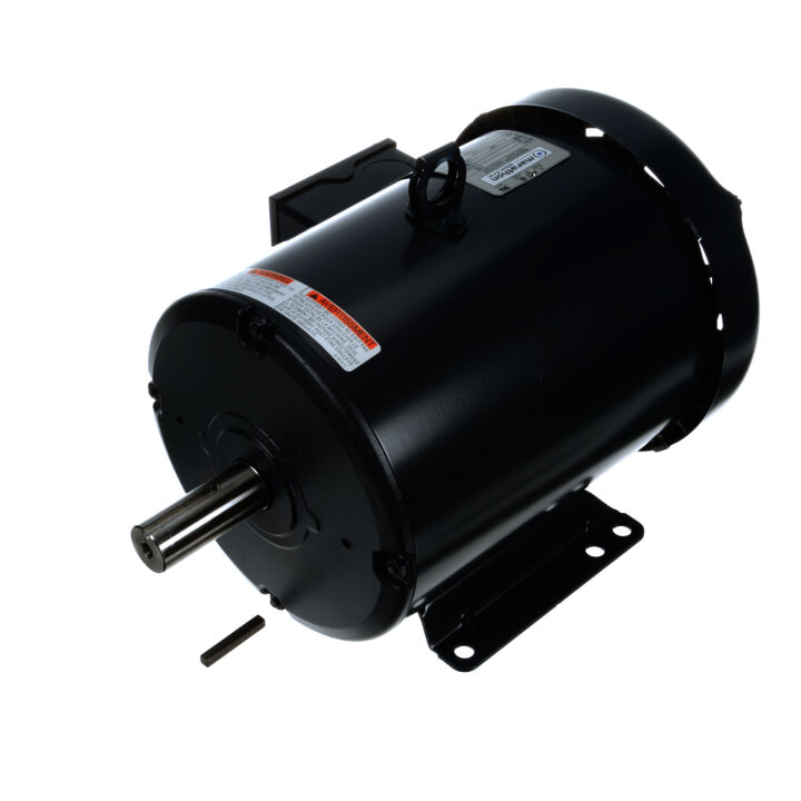General Purpose Motor, 5 HP, 3 Ph, 60 Hz, 200 V, 3600 RPM, 184T Frame, TEFC