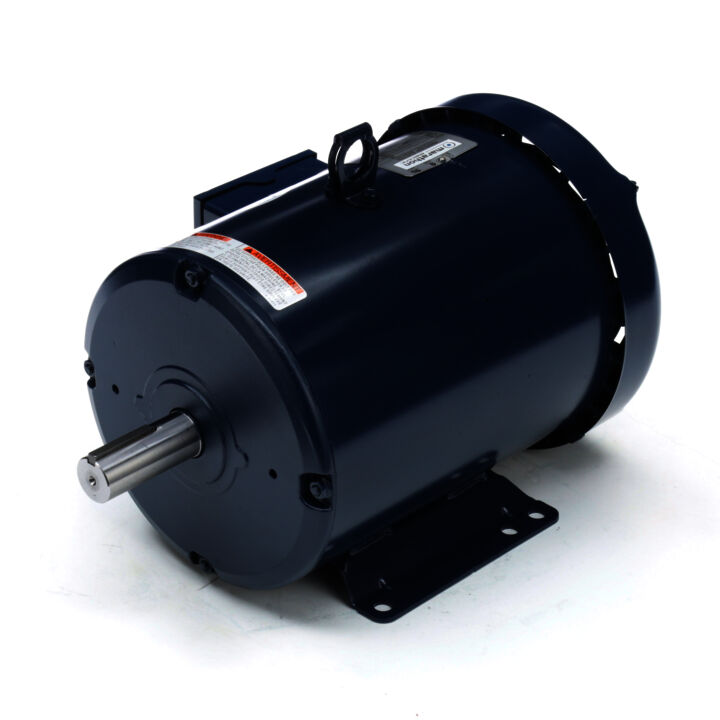 General Purpose Motor, 5 & 3 HP, 3 Ph, 60 & 50 Hz, 208-230/460 & 190/380 V, 3600 & 3000 RPM, 184T Frame, TEFC