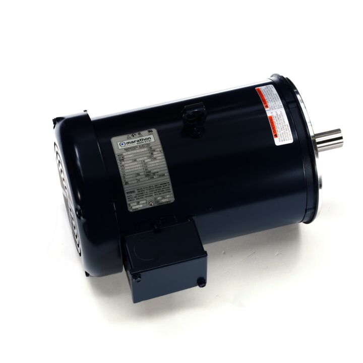 General Purpose Motor, 7.50 & 5 HP, 3 Ph, 60 & 50 Hz, 208-230/460 & 190/380 V, 3600 & 3000 RPM, 184TC Frame, TEFC