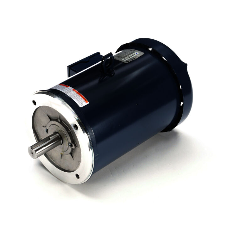 General Purpose Motor, 7.50 & 5 HP, 3 Ph, 60 & 50 Hz, 208-230/460 & 190/380 V, 3600 & 3000 RPM, 184TC Frame, TEFC