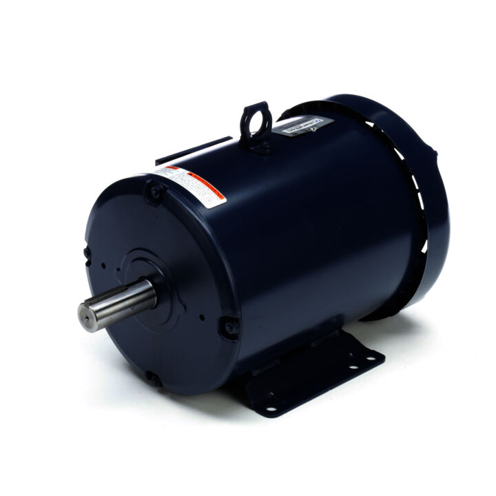 General Purpose Motor, 2 & 1.50 HP, 3 Ph, 60 & 50 Hz, 230/460 & 190/380 V, 1200 & 1000 RPM, 184T Frame, TEFC
