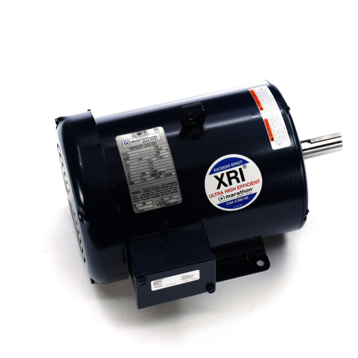 General Purpose Motor, 5 HP, 3 Ph, 60 Hz, 575 V, 1800 RPM, 184T Frame, TEFC