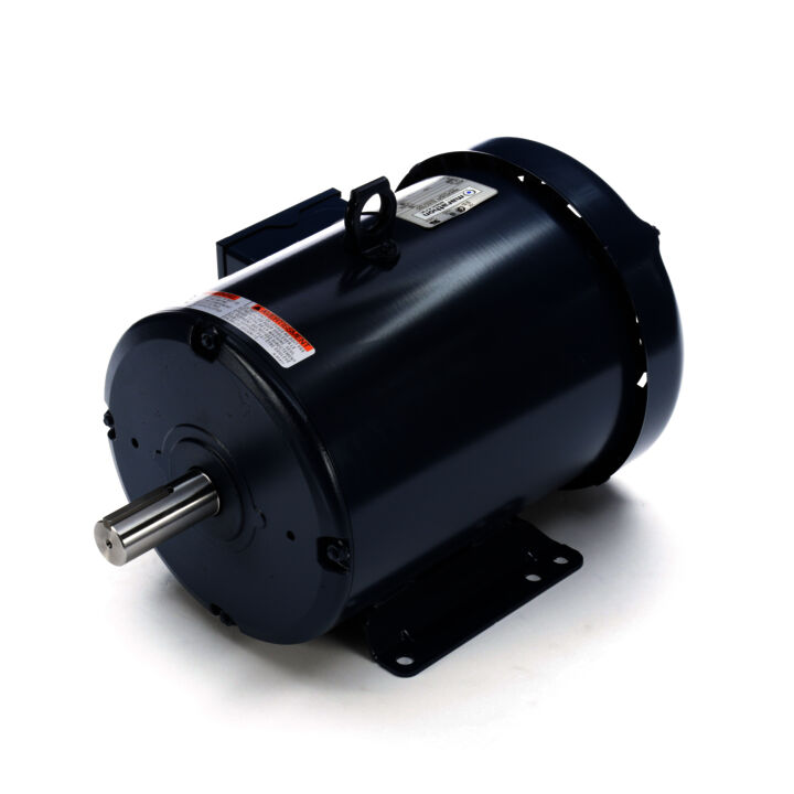 General Purpose Motor, 5 HP, 3 Ph, 60 Hz, 575 V, 1800 RPM, 184T Frame, TEFC