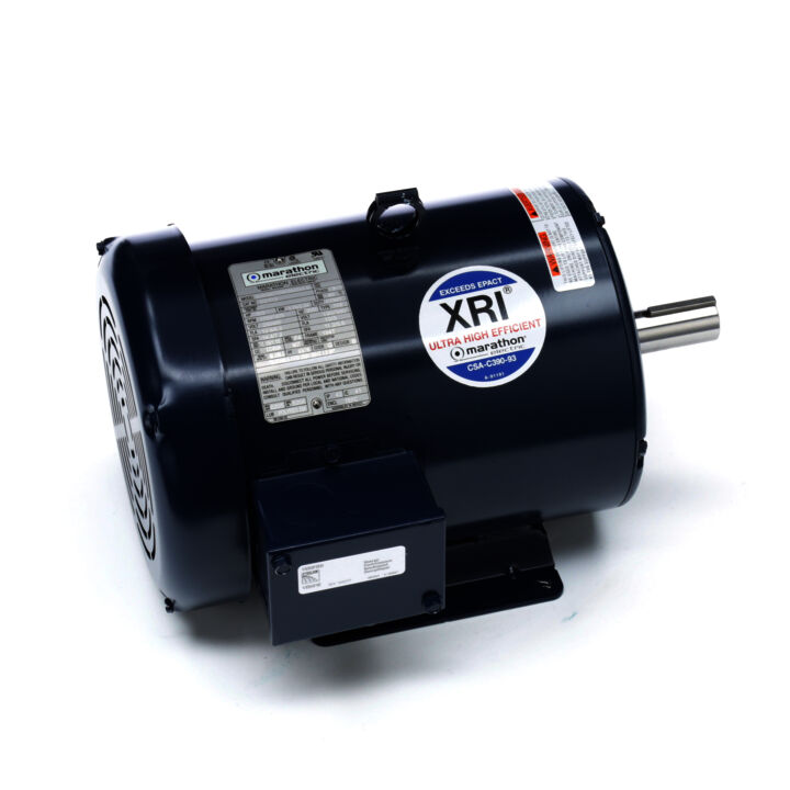General Purpose Motor, 5 & 3 HP, 3 Ph, 60 & 50 Hz, 230/460 & 190/380 V, 1800 & 1500 RPM, 184T Frame, TEFC