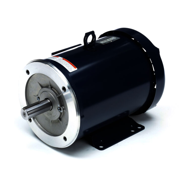 General Purpose Motor, 5 & 3 HP, 3 Ph, 60 & 50 Hz, 230/460 & 190/380 V, 1800 & 1500 RPM, 184TC Frame, TEFC