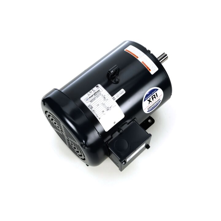 General Purpose Motor, 2 HP, 3 Ph, 60 Hz, 200 V, 1200 RPM, 184T Frame, TEFC