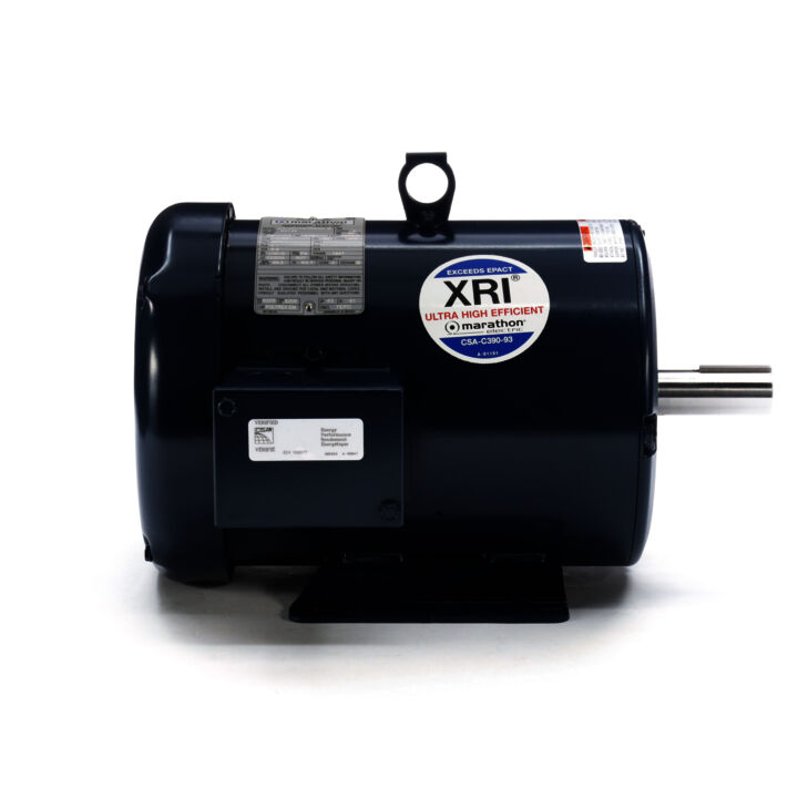 General Purpose Motor, 5 HP, 3 Ph, 60 Hz, 575 V, 1800 RPM, 184T Frame, TEFC