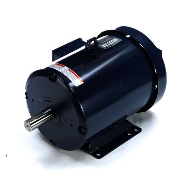 General Purpose Motor, 5 HP, 3 Ph, 60 Hz, 200 V, 1800 RPM, 184T Frame, TEFC