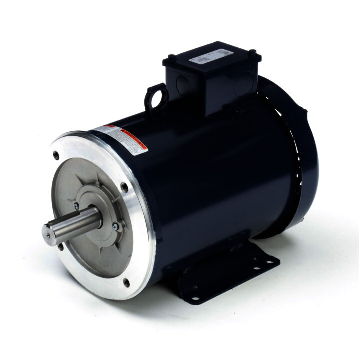 General Purpose Motor, 5 & 5 HP, 3 Ph, 60 & 50 Hz, 230/460 & 190/380 V, 3600 & 3000 RPM, 184TC Frame, TEFC