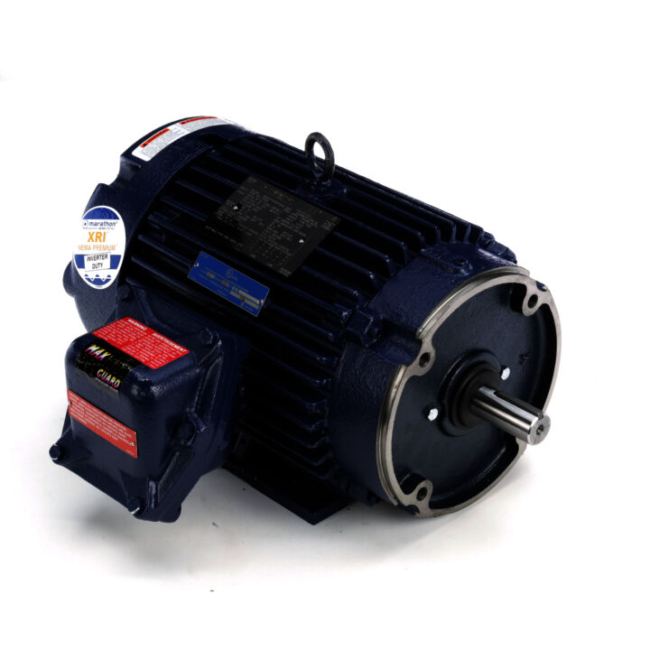 Explosion Proof Motor, 5 & 3 HP, 3 Ph, 60 & 50 Hz, 230/460 & 190/380 V, 1800 & 1500 RPM, 184TC Frame, EPFC