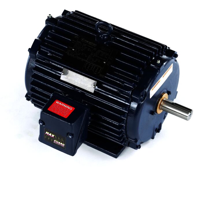 Severe Duty Motor, 5 & 3 HP, 3 Ph, 60 & 50 Hz, 230/460 & 190/380 V, 1800 & 1500 RPM, 184TV Frame, TEAO