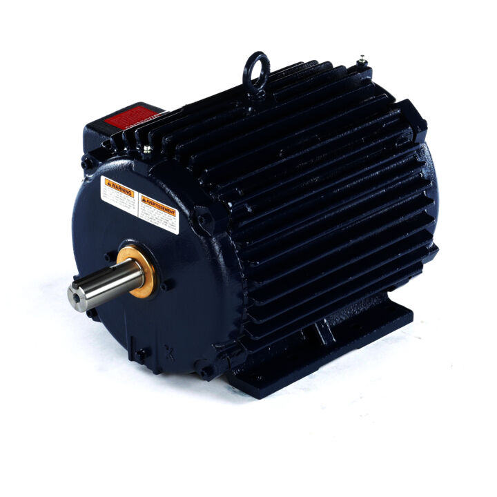 Severe Duty Motor, 5 & 3 HP, 3 Ph, 60 & 50 Hz, 230/460 & 190/380 V, 1800 & 1500 RPM, 184TV Frame, TEAO