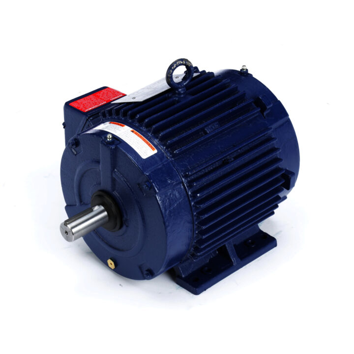 Severe Duty Motor, 2 HP, 3 Ph, 60 Hz, 460 V, 1200 RPM, 184T Frame, TENV