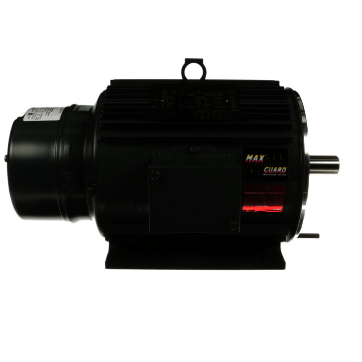 Brake Motor, 1.50 & 1 HP, 3 Ph, 60 & 50 Hz, 230/460 & 190/380 V, 1200 & 1000 RPM, 184TC Frame, TENV