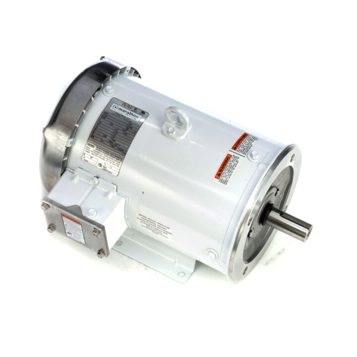 General Purpose Motor, 7.50 & 5 HP, 3 Ph, 60 & 50 Hz, 230/460 & 190/380 V, 3600 & 3000 RPM, 184TC Frame, TEFC