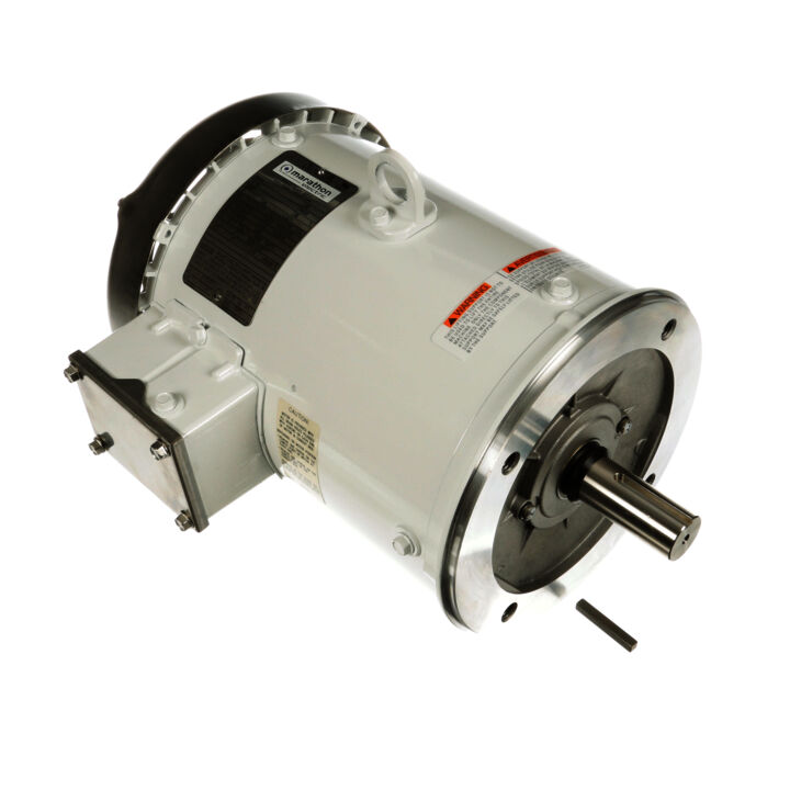 General Purpose Motor, 5 & 3 HP, 3 Ph, 60 & 50 Hz, 230/460 & 190/380 V, 3600 & 3000 RPM, 184TC Frame, TEFC