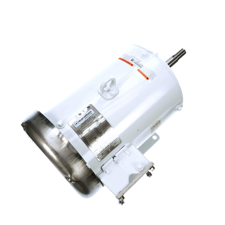 General Purpose Motor, 7.50 & 5 HP, 3 Ph, 60 & 50 Hz, 230/460 & 190/380 V, 3600 & 3000 RPM, 184JM Frame, TEFC