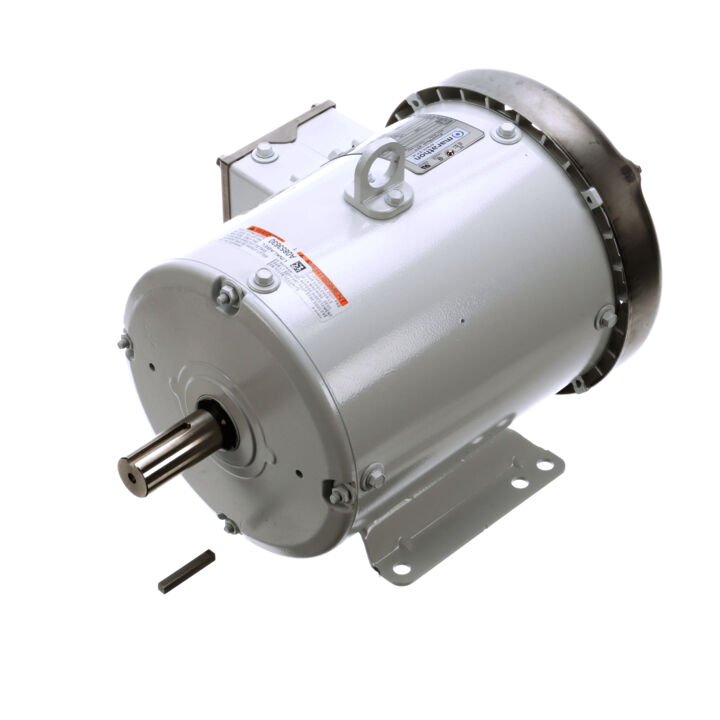 General Purpose Motor, 5 HP, 3 Ph, 60 Hz, 230/460 V, 3600 RPM, 184T Frame, TEFC