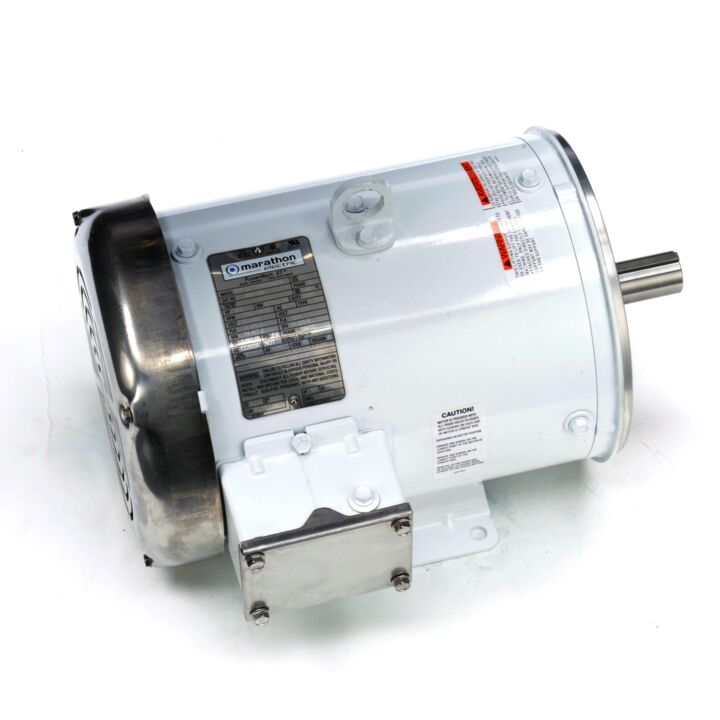 General Purpose Motor, 5 & 3 HP, 3 Ph, 60 & 50 Hz, 230/460 & 190/380 V, 1800 & 1500 RPM, 184TC Frame, TEFC