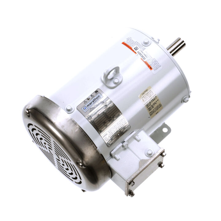 General Purpose Motor, 5 HP, 3 Ph, 60 Hz, 230/460 V, 3600 RPM, 184T Frame, TEFC